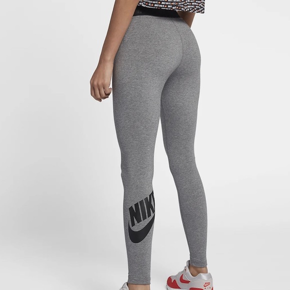 Nike Pants - New Nike Leggings Gray and Black Size Small